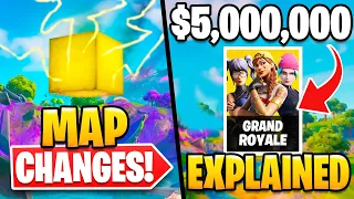 Huge Map Changes | 5 Million Dollar Tournament Explained