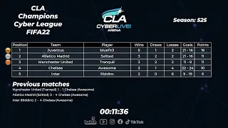 2022.08.21► CLA Champions Cyber League FIFA 22