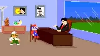 Dorkly - Марио встречается со своим агентом (Mario Meets With His Agent)