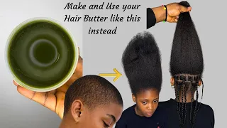 Massive Growth & Thickness In Less Than 1yr .Hair Butter For Extreme Hair Growth and Thickness,