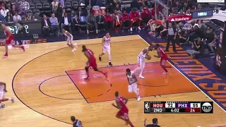 Rockets vs suns    James Harden 48 points!   Rockets score 90 points in first half  2017-2018 season