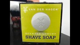 Lather Review featuring Van Der Hagen Luxury Shave Soap!!!!!