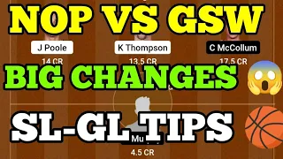 NOP VS GSW | NOP VS GSW  Team | NOP VS GSW Nba League | Niraj Power11