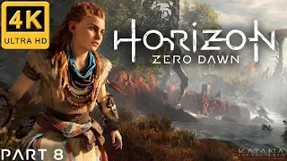Horizon Zero Dawn Walkthrough | Part 8 | Very Hard No Damage | The War Chief's Trail