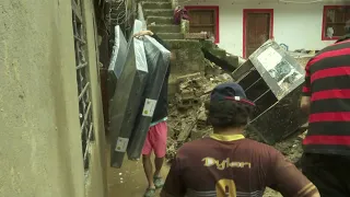 83 damnificados y cuatro viviendas colapsadas en Bello - Teleantioquia Noticias