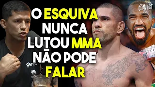 Lutador reage a fala do campeão de boxe Esquiva Falcão sobre Alex Poatan e a derrota no UFC 287