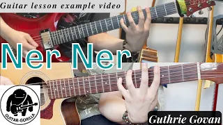 Ex.8) Passionate acoustic arpeggio and strumming licks cited from Ner Ner by Guthrie Govan