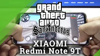 Test GTA San Andreas Gameplay on XIAOMI Redmi Note 9T – High Graphics Checkup