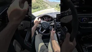 The Audi RS5 Competition is More Lively and Enjoyable (POV Drive #shorts)