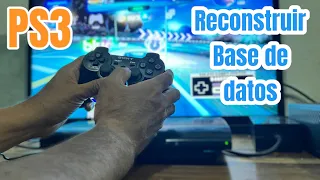 PS3 / Cómo reconstruir su base de datos ?