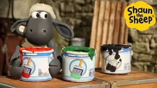 Shaun the Sheep 🐑 Paint Problems - Cartoons for Kids 🐑 Full Episodes Compilation [1 hour]