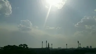 4/1/2020. Sydney afternoon timelapse. Smoke and clouds