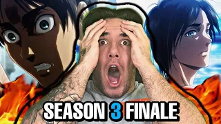 WTF JUST HAPPENED !? ATTACK ON TITAN 3x21 and 3x22 (REACTION)