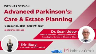 Webinar: Advanced Parkinson's Care & Estate Planning