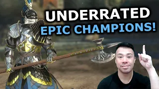 4 UNDERRATED EPIC CHAMPIONS I DO NOT REGRET MAXING OUT! RAID Shadow Legends