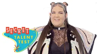 Netta Is Still *AMAZING* At Singing Even With Her Mouth CLOSED | Secret Talent Test | Cosmopolitan