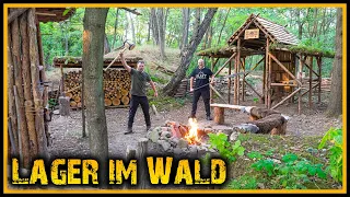 Bushcraft Camp [S05/E24] Es wird regensicher! - Bushcraft Survival Outdoor