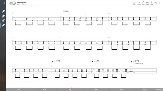 Blink-182 - Feeling This (BASS TAB PLAY ALONG)