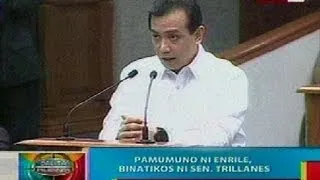 BP: Iringan nina Senate Pres. Enrile at Sen. Trillanes, 'di pa rin natatapos