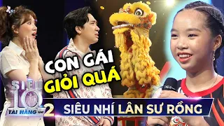 Bé gái 'MÚA LÂN' leo cột cao 'ĐỤNG TRẦN' sân khấu khiến Trấn Thành, Hari Won 'THÓT TIM' | Tập 9 STNN