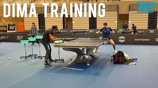 Dimitrij Ovtcharov Training Footage | T2 Diamond 2019 Singapore