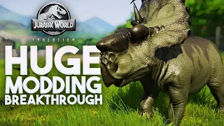 HUGE MODDING BREAKTHROUGH! Add New Dinosaurs To The Game! | Jurassic World: Evolution Mod Spotlight