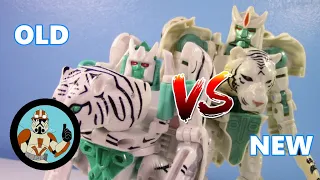 Transformers Beast Wars (2022 Reissue) VS Kingdom Voyager TIGATRON | Old VS New #54