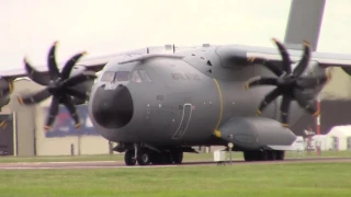 RAF-A-400M Atlas-Arrive/Depart-RIAT 2016