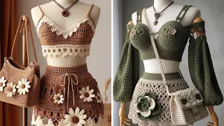 💯This is very beautiful! you need to look! Class coming soon (sharing ideas) #crochet #blousedesign