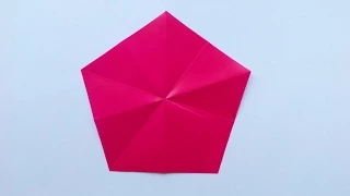 Как сделать пятиугольник, How to make a pentagon