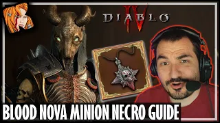 KRIPP’S BLOOD NOVA MINION NECRO BUILD GUIDE (Season 2) - Diablo 4