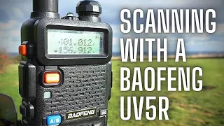 Using a BAOFENG UV5R as a radio scanner. (2021)