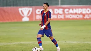 Diego Almeida - FC Barcelona Juvenil A vs Malaga • Copa De Campeones Semi Final • 6/25/21