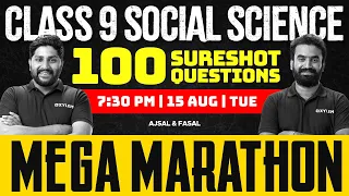 Class 9 Mega Marathon 100 Sureshot Questions | Xylem Class 9