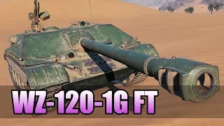 WoT WZ-120-1G FT Gameplay - 10 Frags 8,5K Damage
