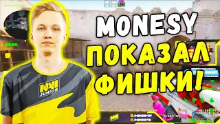 M0NESY ПОКАЗАЛ ФИШКИ НА DUST2 (CS:GO)