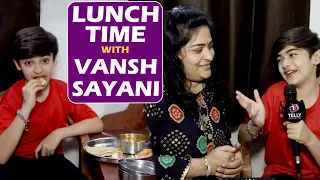 Lunch Time With Vansh Sayani | Vivaan of Baalveer Returns | Telly Reporter Exclusive