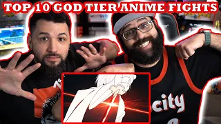 Top anime fights Red Moon Reaction