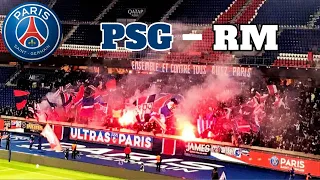 Ultras Paris Pyro on WUCL || PSG vs Real Madrid (09.11.2021)
