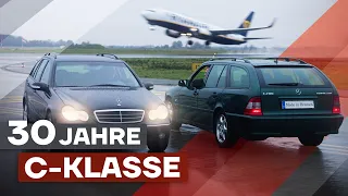 Anniversary on the airport runway - Mercedes-Benz C-Class turns 30!