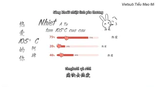 [Vietsub+Pinyin] Nhiệt Tâm 105°C Của Cậu - A Tứ || 热爱105°C的你 - 阿肆
