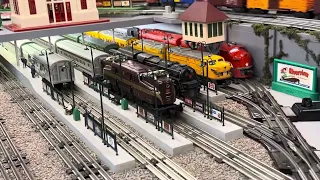 Lionel Train Layout December 2023