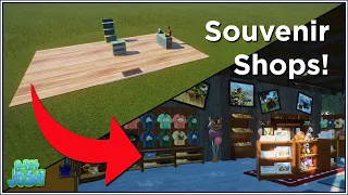 How To Create Souvenir Gift Shops! - Planet Zoo Tutorial