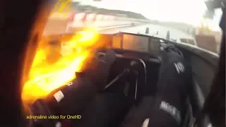 Top Fuel Dragster Helmet Cam - Phil Read 1/4 mile NITRO pass