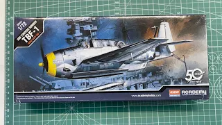 Academy USN Torpedo Bomber TBF-1 1/72 Scale Model Aircraft