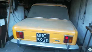 FIAT 125P 1300 - 1972r- ODNALEZIONY W GARAŻU PO 13 LATACH !!!  VLOG 1