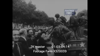 Liberation of Paris, 1944 (2K footage) X320039 | Footage Farm Ltd