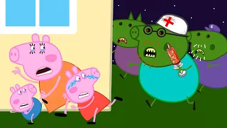 Zombie Apocalypse, Zombie Appears To Visit Peppa Pig🧟 ♀️ |  Peppa Pig Funny Animation