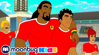 ⚽ TODA A TERCEIRA TEMPORADA ⚽| Futebol Mundial 2022 com Supa Strikas Brasil | Moonbug Kids Português