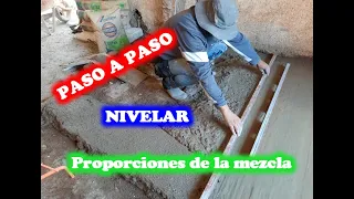How To Make A Cement Floor Or Firm Concrete ECONOMIC
